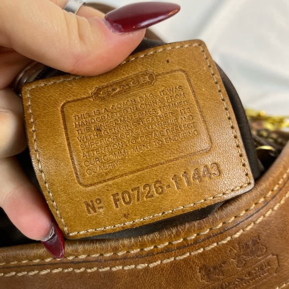 vintage coach bleeker duffle signature bag - Picture 12 of 12